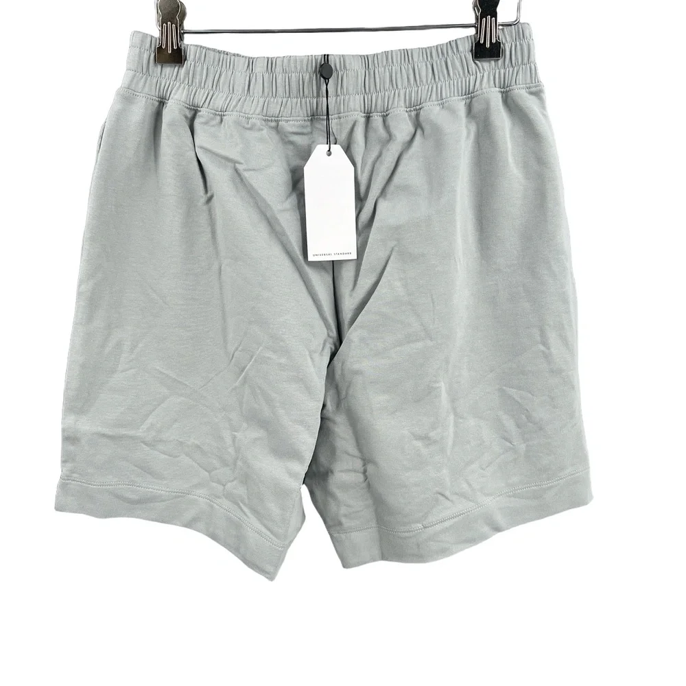 Universal Standard Pull On Terry‎ Shorts Gray Elastic Waist Size 3XS / 2-4 New